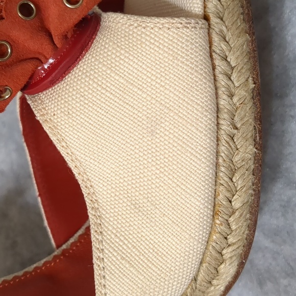 Yves saint Laurent rive gauche wedges size EU 40 US 10 - Picture 11 of 12